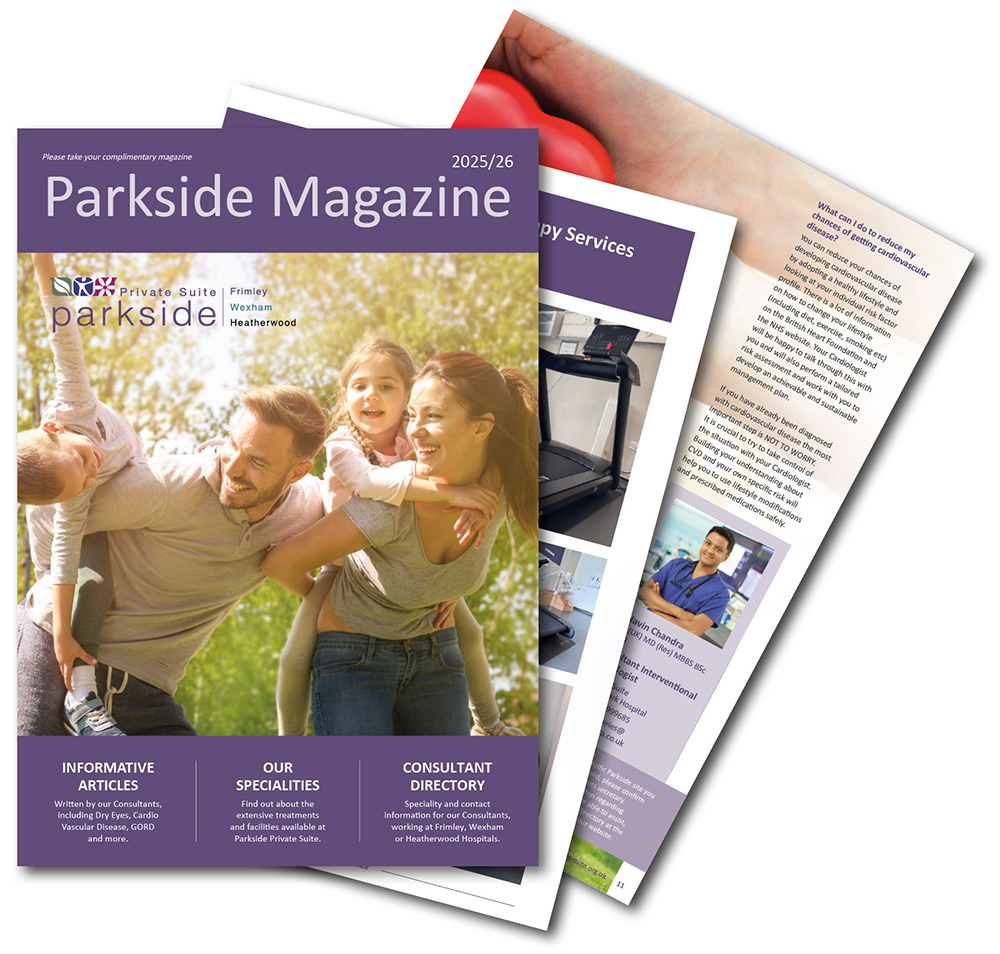 Parkside Magazine 2025-26 | Cover and Internal Pages